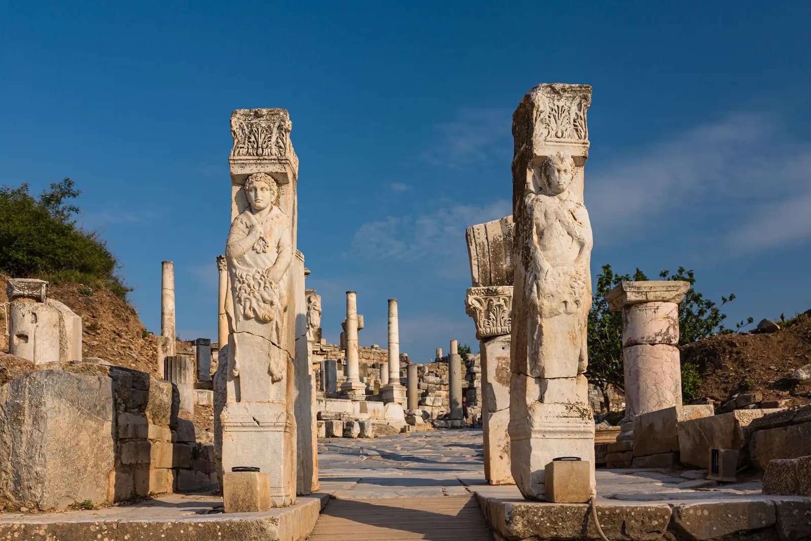 Hercules Gate on Curetes Street, Ephesus