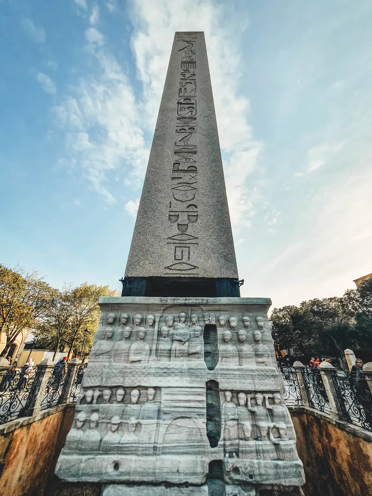 Egyptian obelisk in the Hippodrome, Istanbul