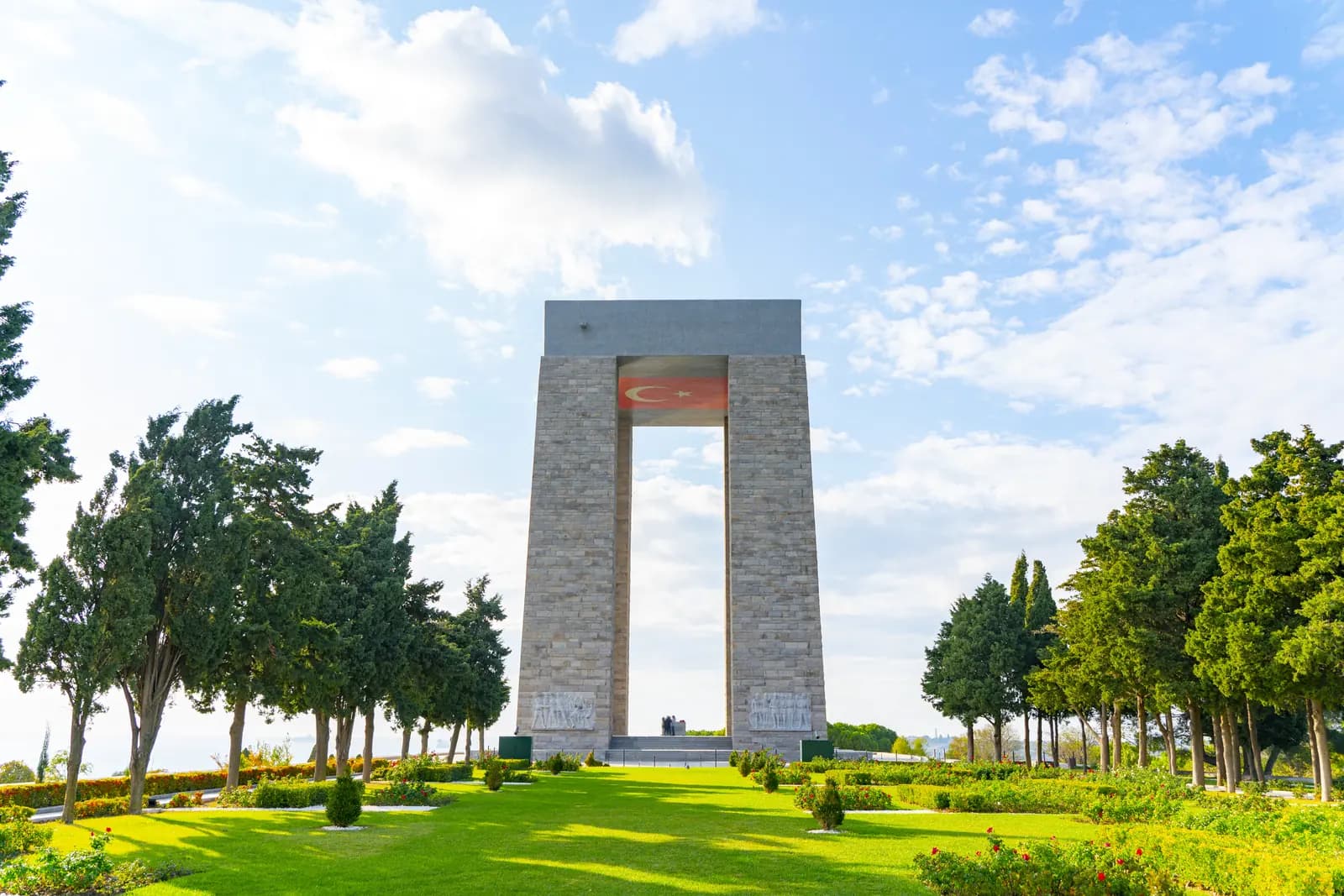 Canakkale Martyrs' Memorial and its park, Gallipoli