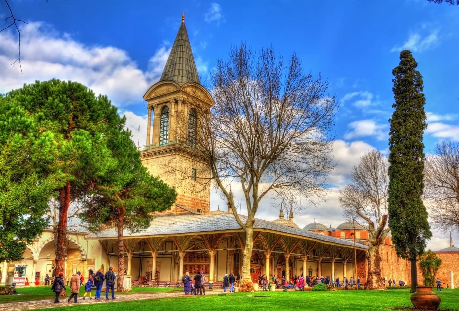 Courtyard of Topkapi Palace, Istanbul