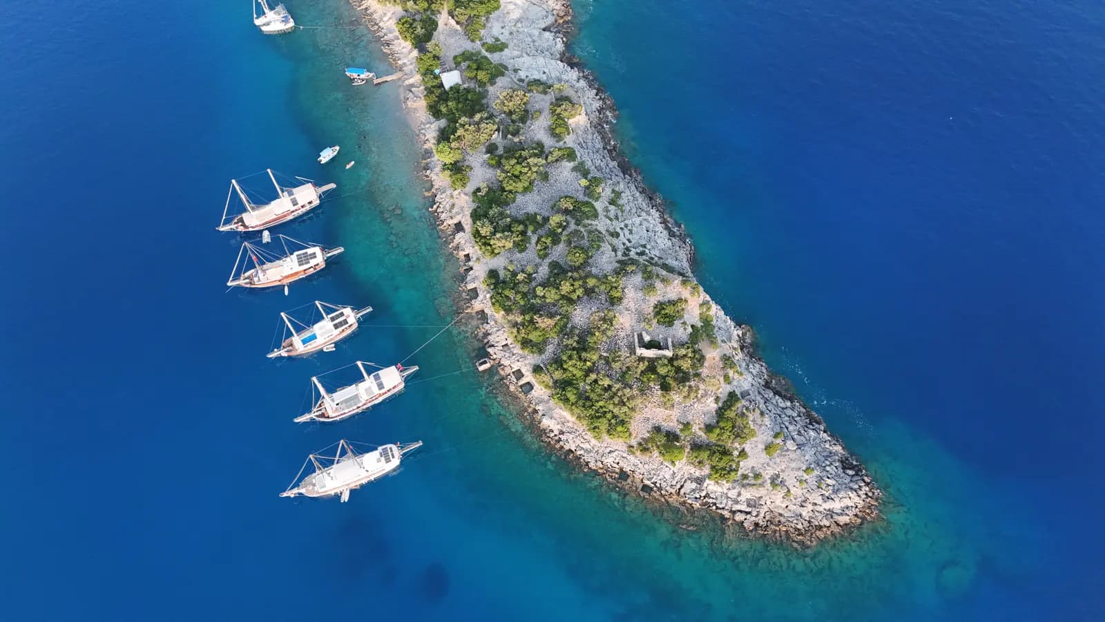 Gulet on the Lycian coast