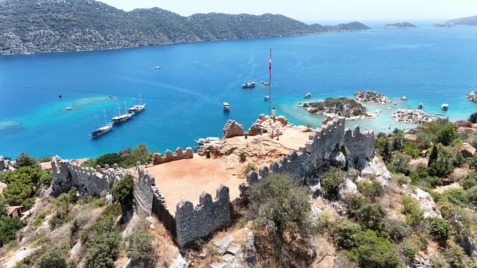 Sunken City · Simena Castle